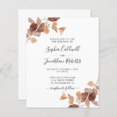 バジェットオールインワンユーカリ結婚式招待状 (正面/裏面)