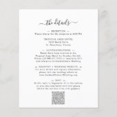 バジェットオールインワンユーカリ結婚式招待状 (裏面)