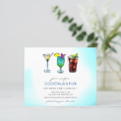 バジェットカクテルパーティの招待状 (スタンド正面)