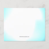 バジェットカクテルパーティの招待状 (裏面)