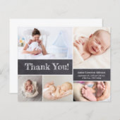 バジェットカスタムフォトコラージュ赤ちゃんシャワー (正面/裏面)