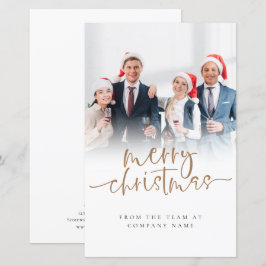 バジェットカスタムフォトビジネスロゴMerry Christmas
