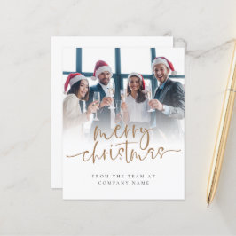 バジェットカスタムフォト会社ロゴメリークリスマス