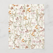 バジェットカップルシャワーワイルドフラワーベビーイン開花 (裏面)