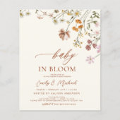 バジェットカップルシャワーワイルドフラワーベビーイン開花 (正面)