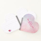 バジェットカップルピンクバケットリスト記念ギフト ノートブック (内部)