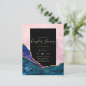 バジェットカップルブライダルシャワー- AGATE金ゴールド (スタンド正面)