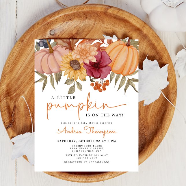 バジェットカボチャ秋フローラカボチャ赤ちゃんシャワー (クリエイターアップロード済み)