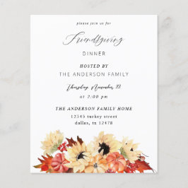 バジェットカボチャ&ひまわりフレンドリー チラシ