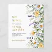 バジェットカモミール&ユーカリプザデイト招待状 (正面)