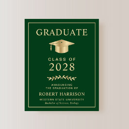 バジェットカレッジグリーン金ゴールド卒業発表