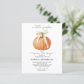 バジェットカンプキンボウベビーシャワー招待状 (スタンド正面)