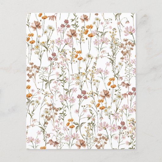 バジェットガーデンフローラ80th誕生日招待状 (裏面)