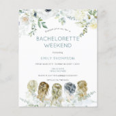 バジェットガールズ旅程バチェロレッテ招待状 (正面)