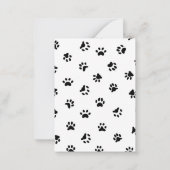 バジェットキッズドッグフォトクラスルームバレンタインデー ノートカード (裏面)