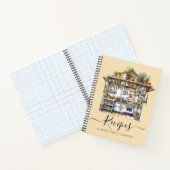 バジェットキッチン器具食品食器用品レシピ ノートブック (内部)