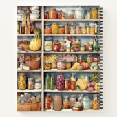 バジェットキッチン器具食品食器用品レシピ ノートブック (裏面)