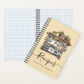 バジェットキッチン器具食品食器用品レシピ ノートブック (内側)