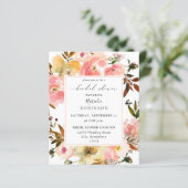 バジェットキャンディピンク&イエローフローラブライダルシャワー (スタンド正面)