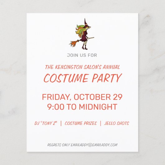 バジェットキュートハッピーハローウィンウィッチパーティー (裏面)