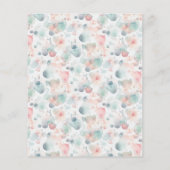 バジェットキュートパステルポニースパデイキッドバースデーパーティー (裏面)