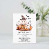 バジェットキュート幽霊トリックオアトリート招待状 (スタンド正面)