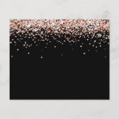 バジェットキンセアニェラブラックバラ金ゴールド感謝してい写真あなた (裏面)