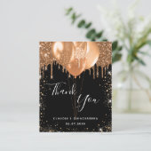 バジェットキンセアニェラブラック金ゴールド感謝していグリッターユー (スタンド正面)