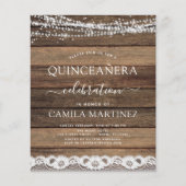 バジェットキンセアニェラ素朴ファームハウスレース チラシ (正面)