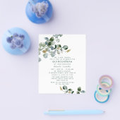 バジェットキンセアニラユーカリプタスフローラ写真 チラシ (シングル)