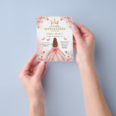 バジェットキンチェニェラ赤面ピンクフローラバタフライ チラシ (手)