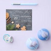 バジェットギンガーブレッドクッキー&オレンジホリデーパーティー チラシ (シングル)