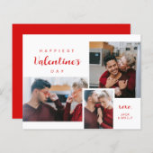 バジェットクラシックバレンタインの挨拶（写真あり） (正面/裏面)