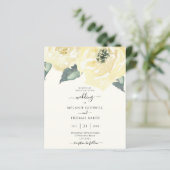 バジェットクラシックボタニカルホワイトクリームバラフローラ (スタンド正面)