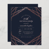 バジェットクラスバラ金ゴールド&ネイビーブルーバースデーパーティー (正面/裏面)