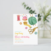 バジェットクラフトパーティの招待状 (スタンド正面)