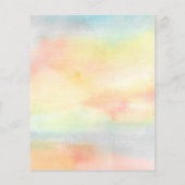 バジェットクリスマスインセラーパームパーティの招待状 (裏面)