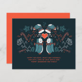 バジェットクリスマスオームズハイゲスカンジナビアフォークアート (正面/裏面)