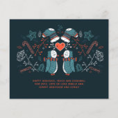 バジェットクリスマスオームズハイゲスカンジナビアフォークアート (正面)