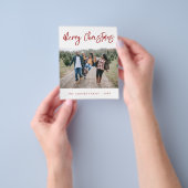 バジェットクリスマスカード チラシ (手)