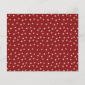 バジェットクリスマスキュート小妖精や小人5フォトホリデーカード (裏面)