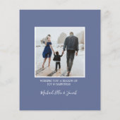 バジェットクリスマスジョイシーシェルホリデーフォト (裏面)