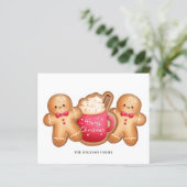 バジェットクリスマスジンジャーブレッドココアカード (スタンド正面)