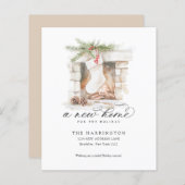 バジェットクリスマスストッキングA新しいホームムービング (正面/裏面)