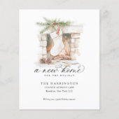 バジェットクリスマスストッキングA新しいホームムービング (正面)