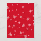 バジェットクリスマスツリーカー引っ越しましたホリデーカード (裏面)