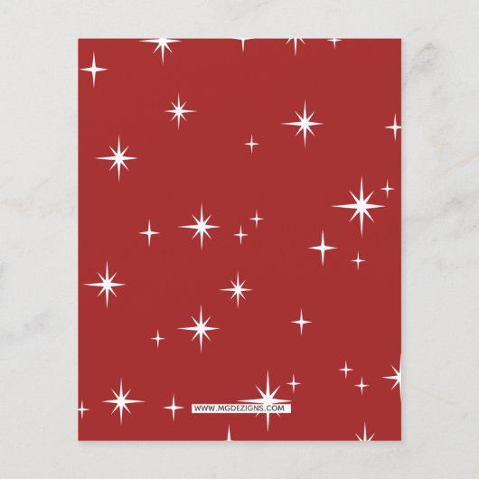 バジェットクリスマスツリーカー引っ越しましたホリデーカー (裏面)