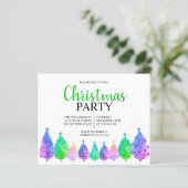 バジェットクリスマスツリーズパーティの招待状 (スタンド正面)