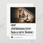 バジェットクリスマスツリーホームフォトホリデームービング (正面/裏面)