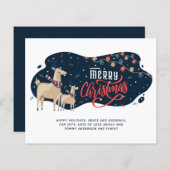 バジェットクリスマスディアスタグスススススカンジナビアフォークアート (正面/裏面)